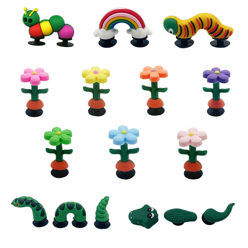 Daily Occasion Animal Fruit Shoe Accessories PVC All Seasons Shoe Buckle