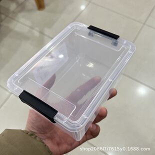 Small transparent table multifunctional plastic storage box reusable, Birthday gift