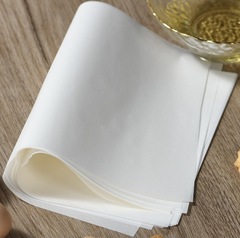 Food-grade baking oil-absorbing paper household barbecue oil-absorbing paper high temperature resistant tin foil rectangular barbecue plate pad paper 20 sheets