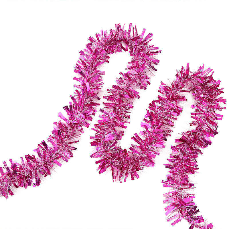 Barra de colores navideños, barra de flores de lana, decoración de ambiente de jardín de infantes escolar, accesorios de fiesta, decoración de árboles de Navidad, personalización