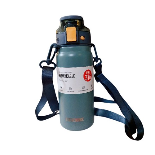 Shile Dodger Sports Insulated Cup 316 Stainless Steel Large Capacity Car Water Cup Men and Women's Cold and Hot Water Kettle 