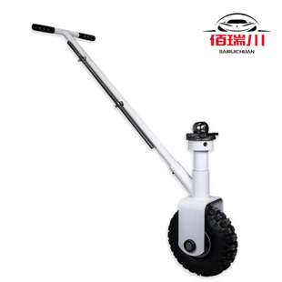 Trailer trolley, 3000 pounds or tongue weight 300 pounds, with 2 "and 2*2-5/16" hook balls and ball racks