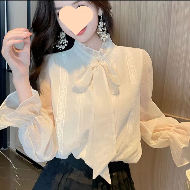 Autumn design long-sleeve with bow