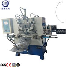 全自动乳化胶桶提手成型机 金属线材桶提梁成型机 穿胶柄桶钩机