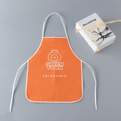 Custom Waterproof Coveralls with Children's Non-woven Aprons for Kindergarten Painting Toys, Wholesaler with LOGO Printing Available