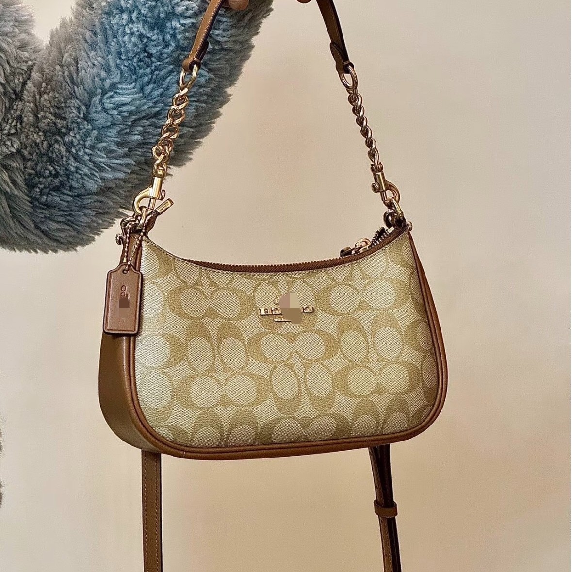 Koujia25 nuevo Teri24 luna media luna bolsas de brazo clásicas viejas flores perfumadas brotes de hombro brazo bolsas de mujer casuales de mano