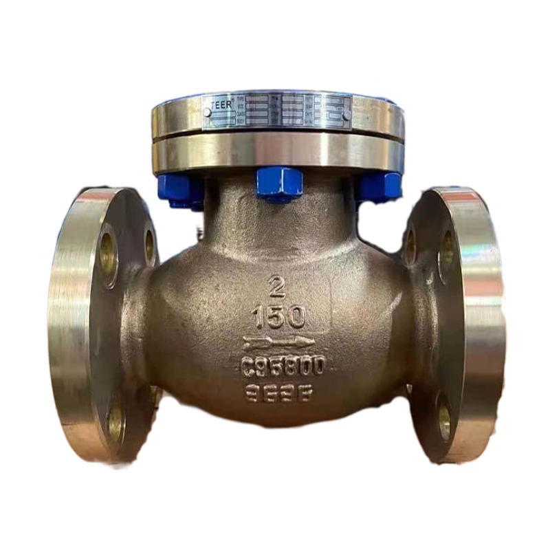 Hy44F(W)旋启式铜氧气专用止回阀