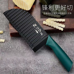 ステンレス狼牙マッシュポテト刀波刀ジャガイモスライス糸切り器糸切り器多機能ジャガイモ神器