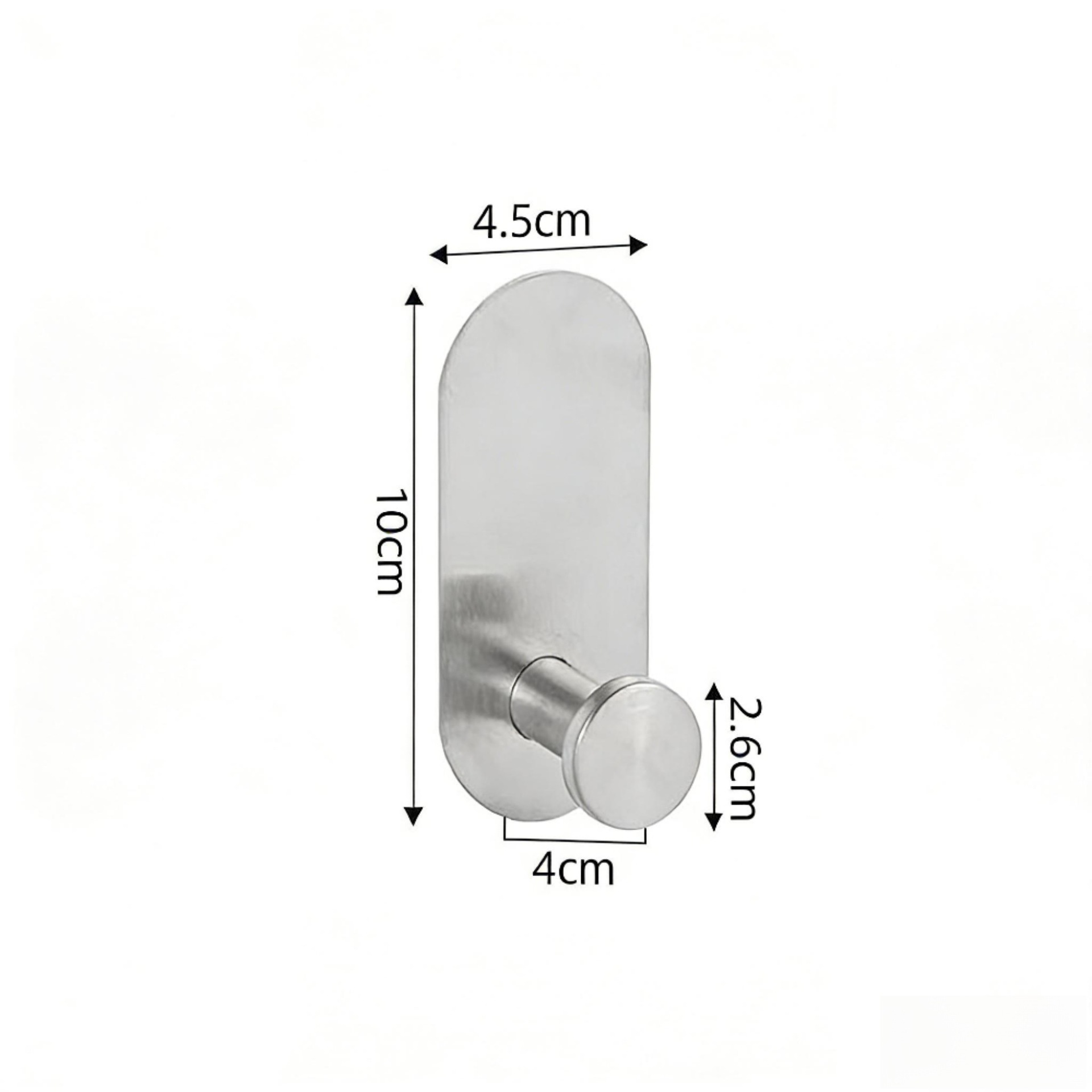 Elíptico Single Hook (Silver)