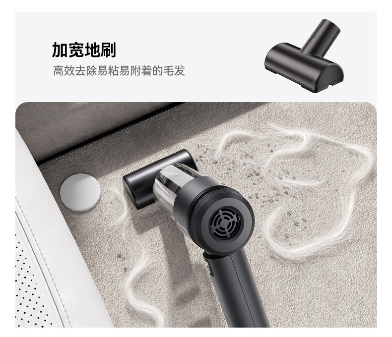 Car Vacuum Cleaner, Handheld, Small, Wireless, Portable, Super Powerful Suction, Dual-Purpose Suction and Blowing All-In-One Machine for Cars and Home Use