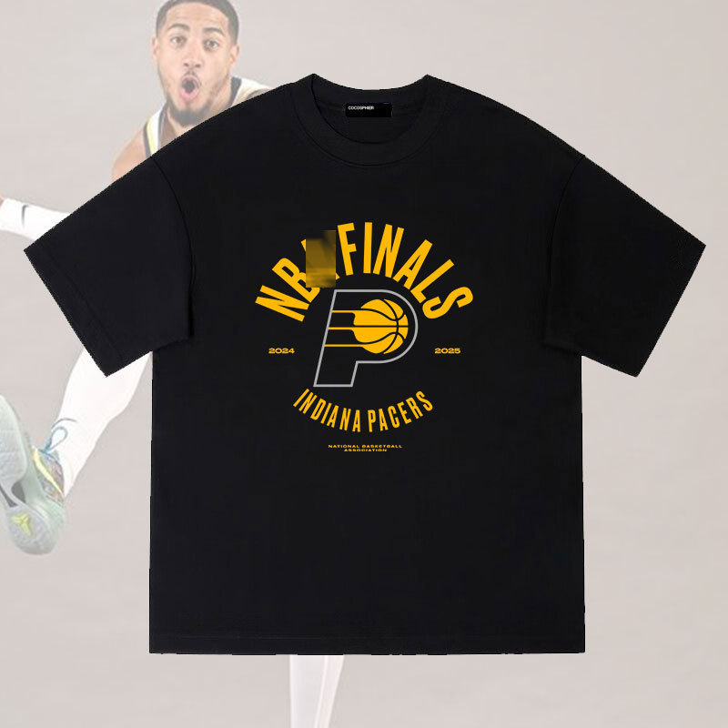 Same Style Dongguan Clothing t Basketball Long-Sleeve Pacers Star Burton Summer Official Shirt Harry Short-Sleeve