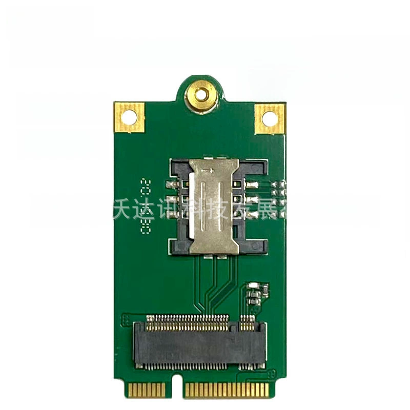 Плата адаптера M.2 NGFF к mini-PCIe / USB с отсеком для SIM, поддерживает модули 4G/5G