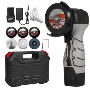 16.8V brush rechargeable mini angle grinder suit with plastic box lithium battery angle grinder cutting angle grinder