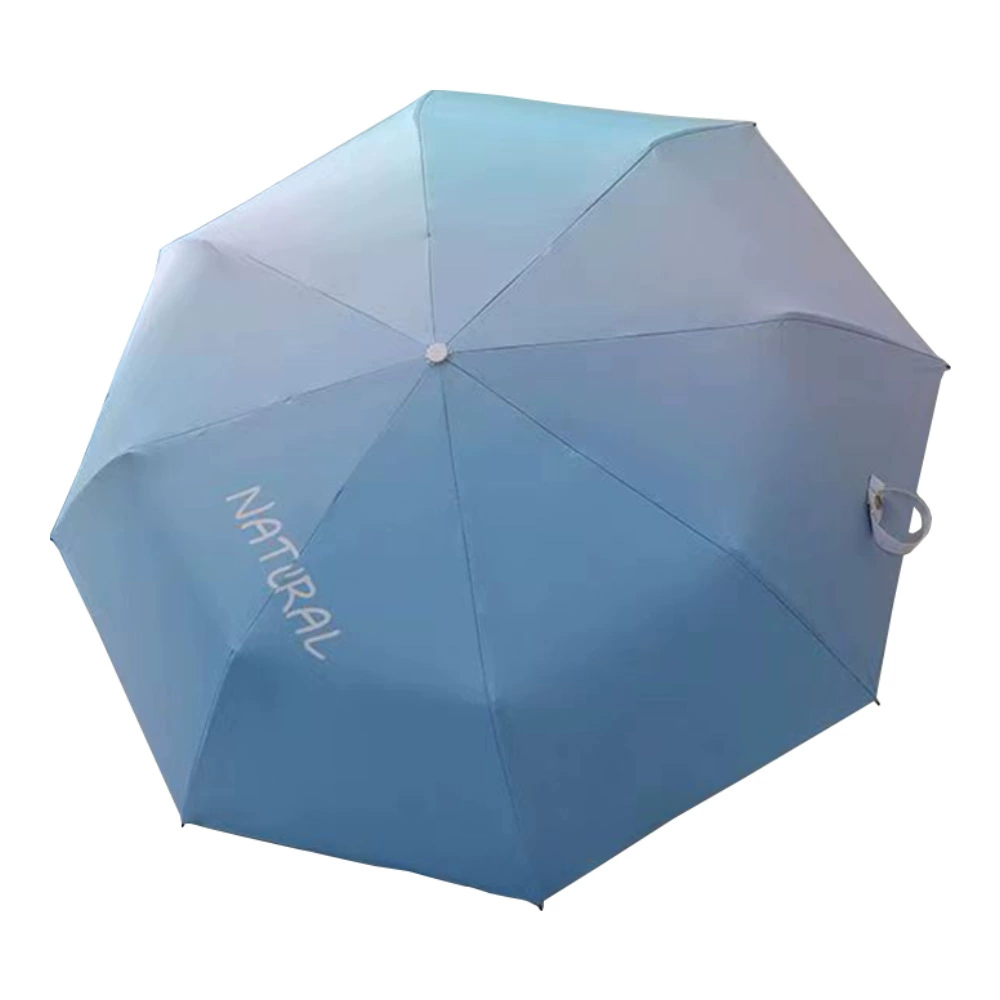 Automatic durable umbrella for students, gradient, sun protection