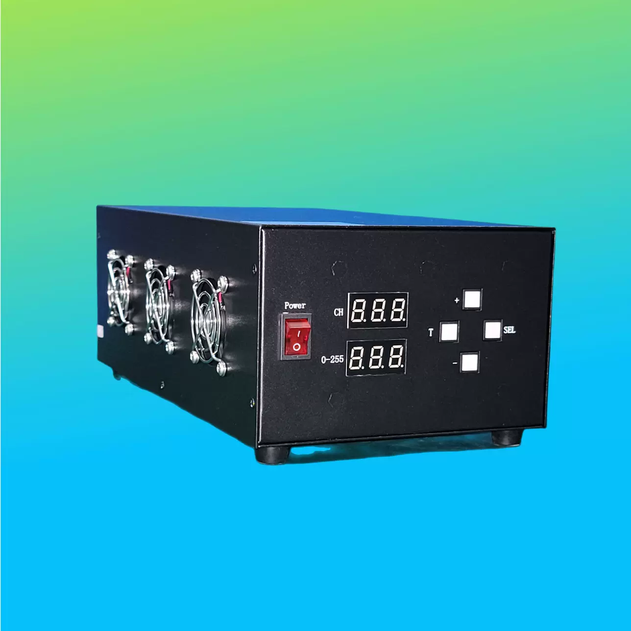 机器视觉检测大功率数字光源控制器单路风扇散热性能强