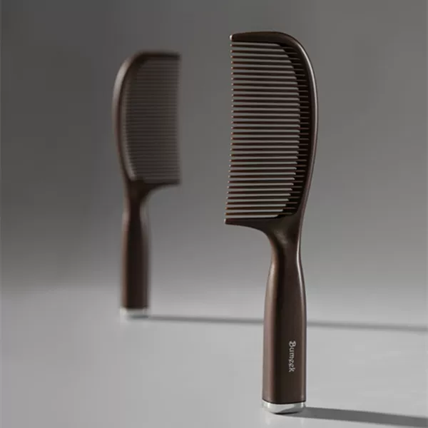 Coffee Grounds Comb to Remove Oil, Smooth Hair, Anti-Static Comb, New Style Ponytail Comb for Women with Long Hair