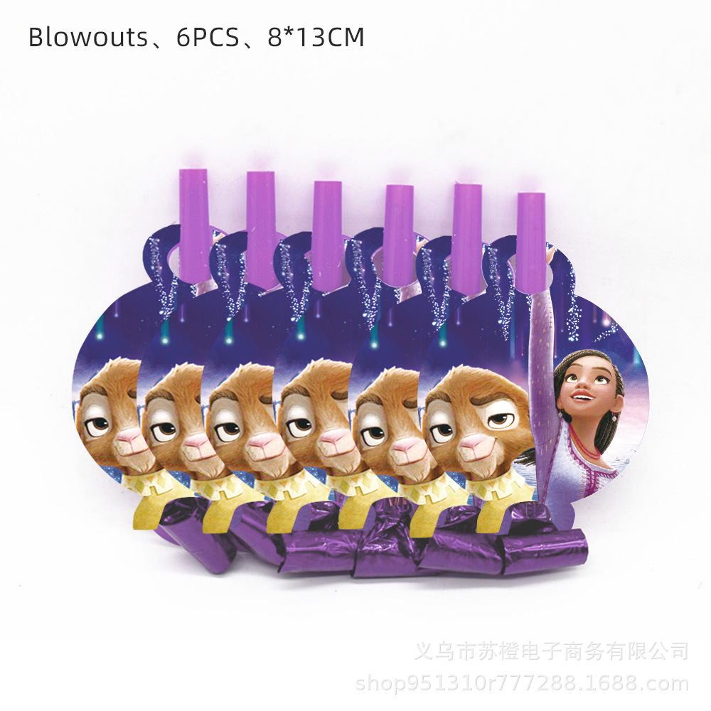 Estrella deseo cumpleaños tema Fiesta suministros vajilla decorativa Placa de papel taza tejido mantel cuchillo tenedor cuchara vajilla traje