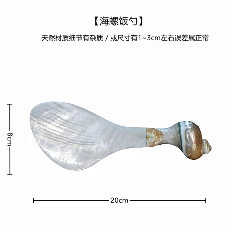 天然贝壳勺子刀叉 套装调料咖啡酱勺跨境电商专供甜品鱼子勺|undefined