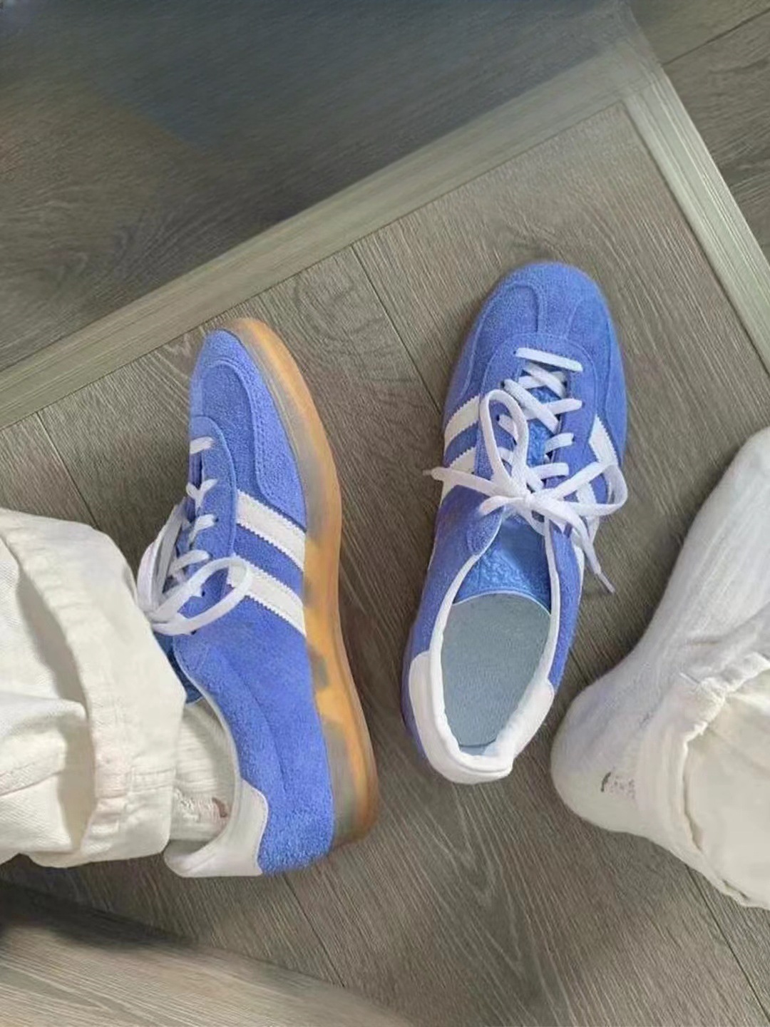 블루(소가죽 삼선)