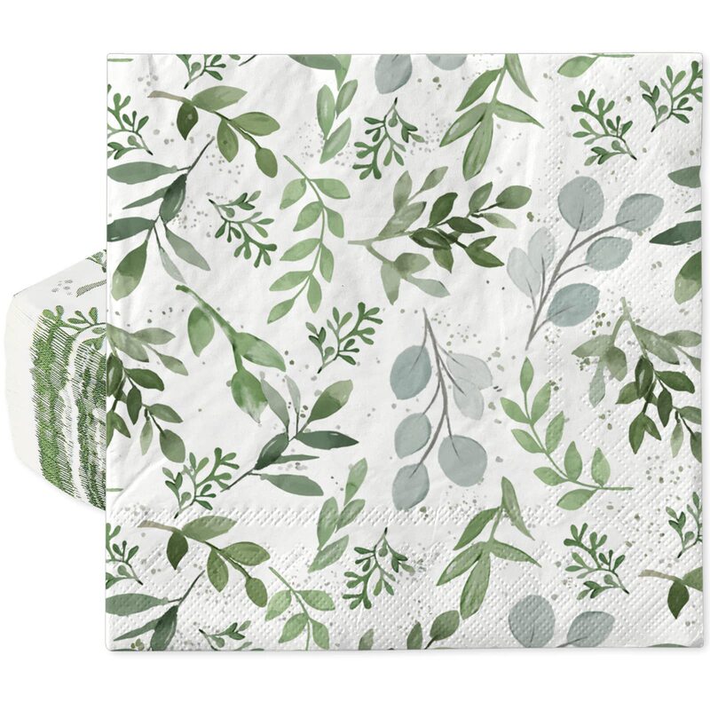 Small Fresh Leaf Forest Home Decoration Tissue