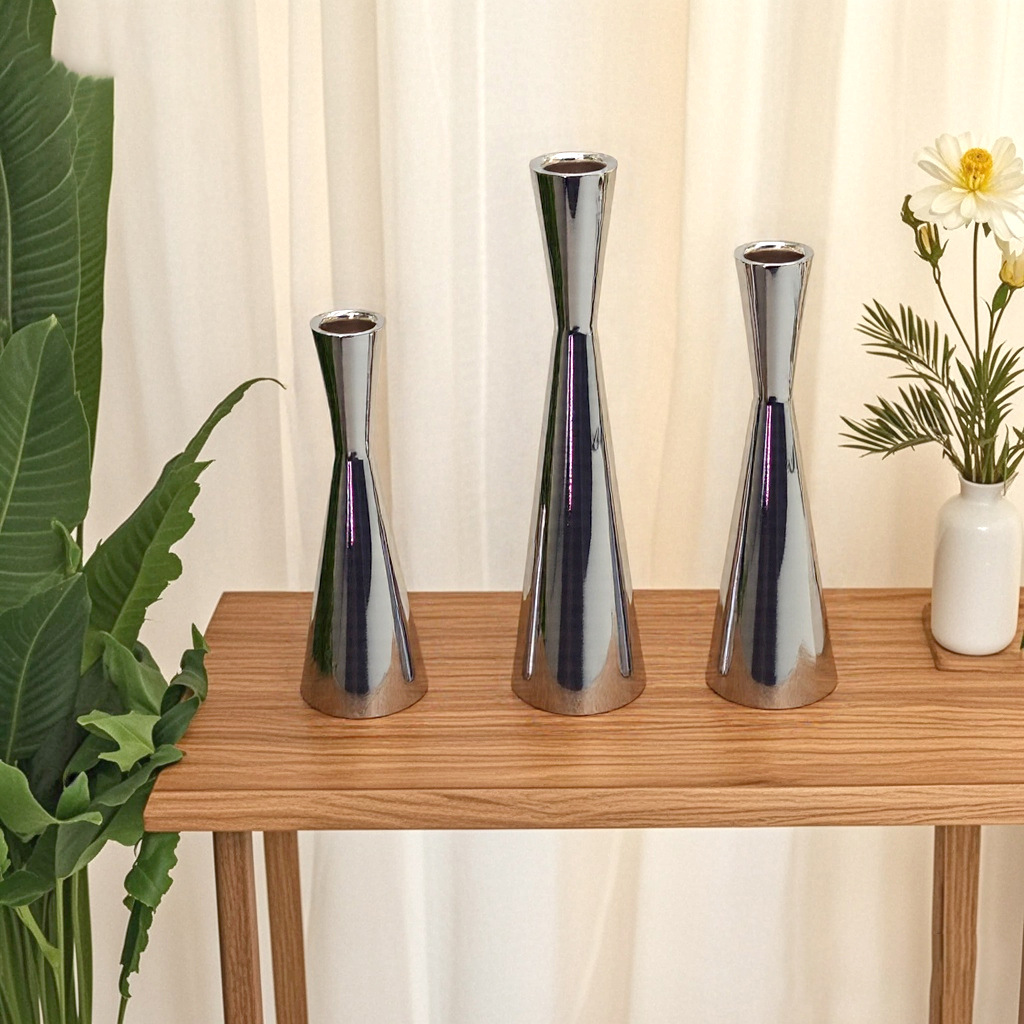 Candelero de lujo ligero dorado nórdico, decoración romántica, hogar, comida occidental, vela individual, cena a la luz de las velas, decoración de mesa creativa