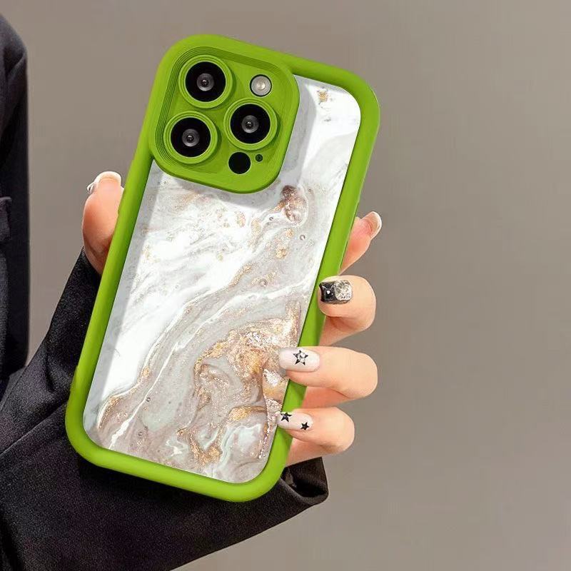 Funda para teléfono móvil iphone16pro para personalidad europea y americana Apple 15 anti-caída 14/11/13promax nuevo 12x