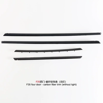 Şüşə kənarı xromları/moldingləri: Control Panel F30/F31/F35 Four-Door - f35-four-door-carbon-fiber-pattern