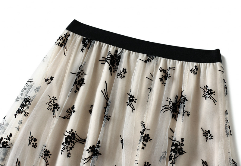Fashion Print Sexy Swing Skirt Set main image 1
