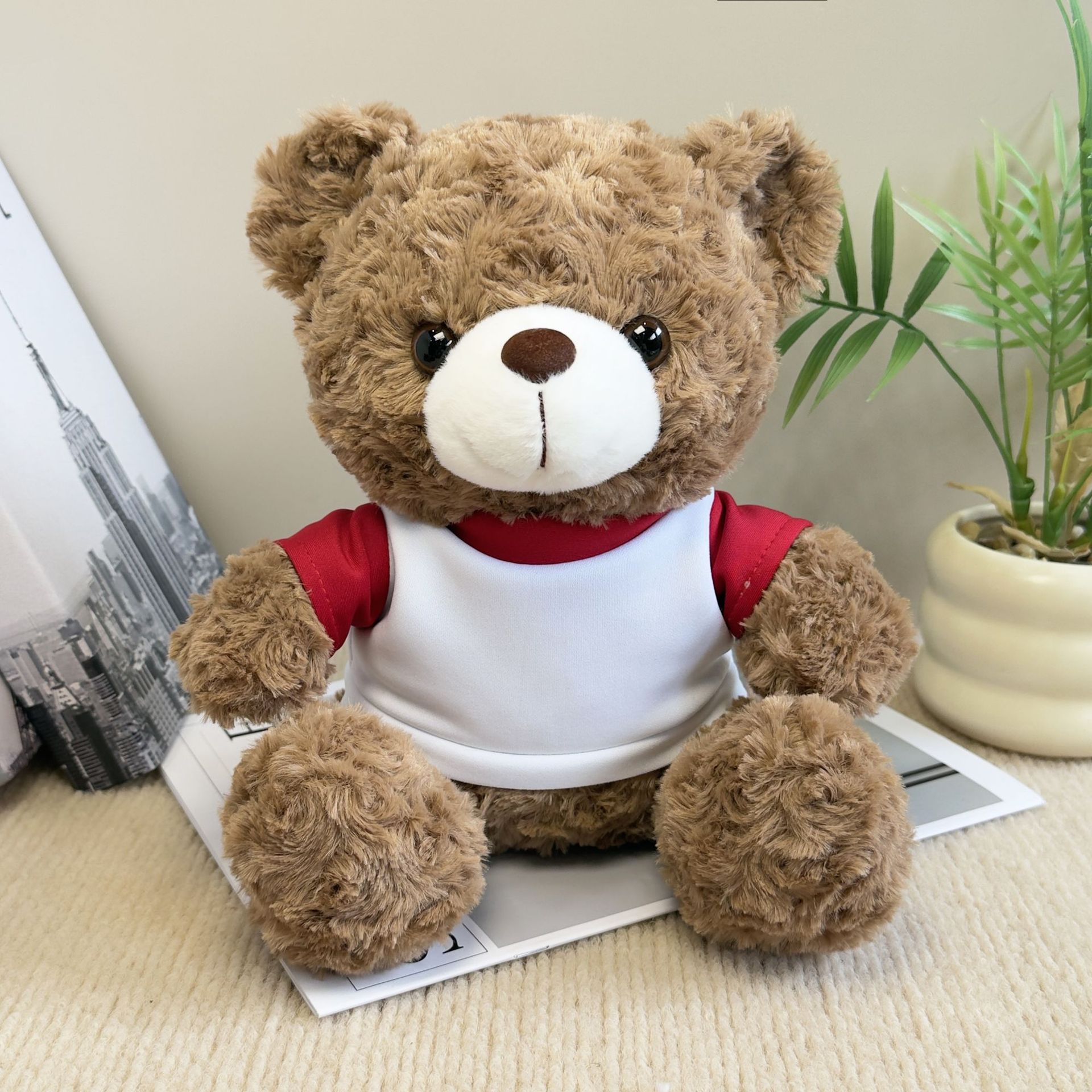 Osos de peluche abrazar osos muñecas muñecas agarrar muñecas regalo para niños impresión LOGO regalo juguetes de peluche