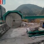 青石坟石锯石机 液压旋转平台 1200-3600mm锯片配置报价 尝君机械