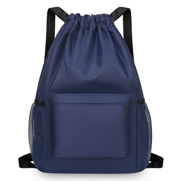 New Women's Backpack, Sports Crossbody Bag, Simple and Versatile, Fitness Travel, Large Capacity, Lightweight, Multi-Layer Drawstring, Simple