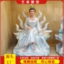寺庙九尾狐摆件神像