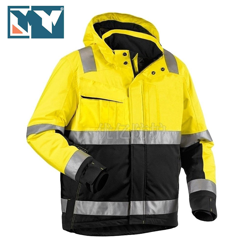 厂家直供消防服阻燃服防电防寒服防油工作服来样棉批发防静电