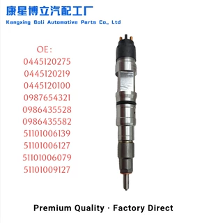 0445120275喷油器51101006139  0445120219 0445120100适配MANTGX