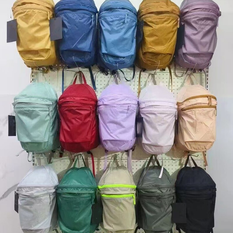 New Niaojia 15L Embroidered Backpack, Outdoor Waterproof Foldable Hiking Bag, Lightweight and Wear-Resistant Chicken Skeleton Backpack
