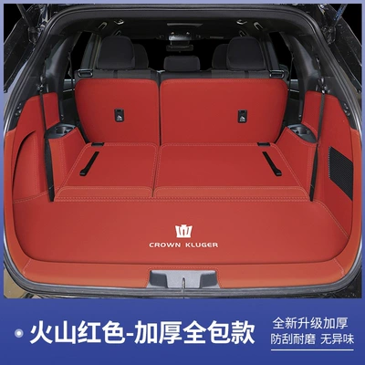 Trunk Mat – 2026 Toyota Crown Kluger - volcanic-red-full-coverage-toyota-crown-kluger-seven-seater-luxury-edition