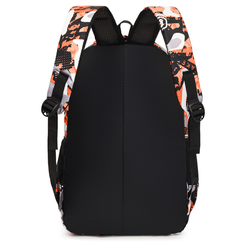 Nuevos productos transfronterizos Mochila Bolsos de estudiante de gran capacidad Mochila de estudiante de secundaria Bolsos de computadora de moda Mochila de camuflaje ligero