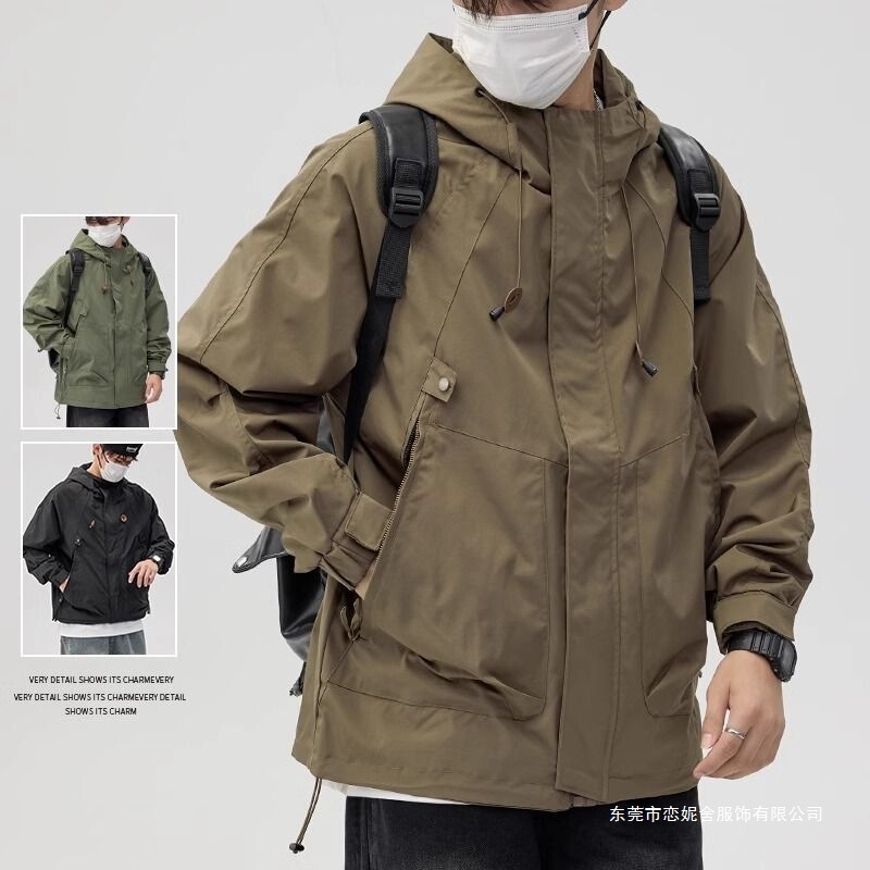 Soft Shell Assault Jacket Men's Spring and Autum 2025 New Men's Tops Outdoor Windproof Men's Jacket Mountaineering Clothing