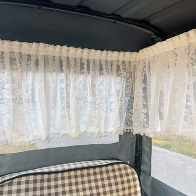 style interior modification self-adhesive curtain, Car curtains