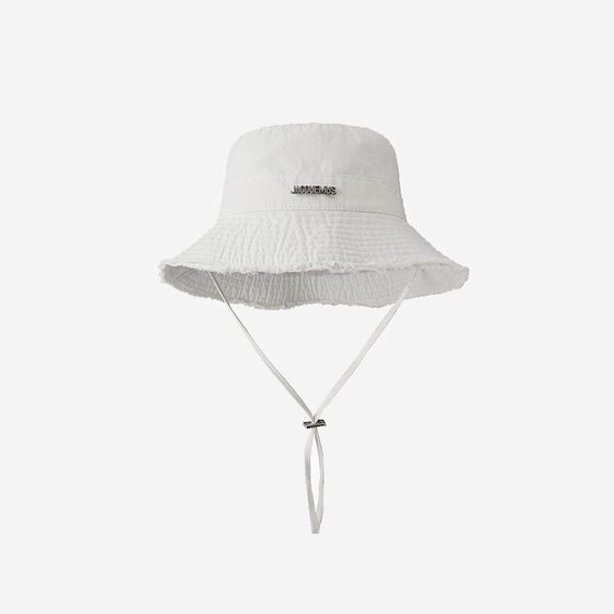 JAC0UEMUS Hyuna Women's Holiday Sunscreen Summer Big Eave Wash Rope Fisherman Hat