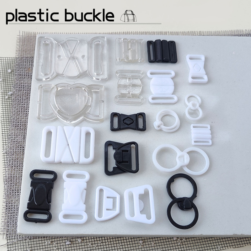 Stylish Snap-On Bra with Front Closure, Plastic Buckle That Can Be Fastened with One Hand, Suitable for Small Bags and Toy Clasps