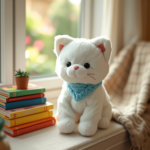 ウサギの毛のツイストの子犬の手作りのdiyのフルセットの材料は西高地の人形の完成品のおもちゃの毛の根の太い子供を包みます。