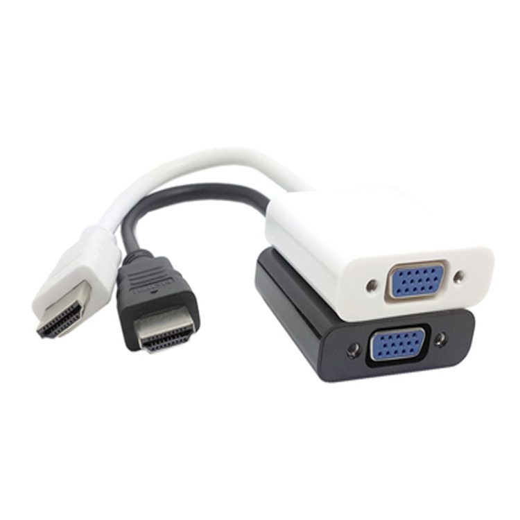 HD cable adaptador VGA a HDMI convertidor HD cable ordenador TV proyector adaptador de vídeo