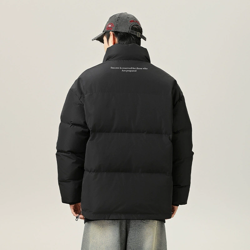 Retro winter windproof warm down jacket, American style