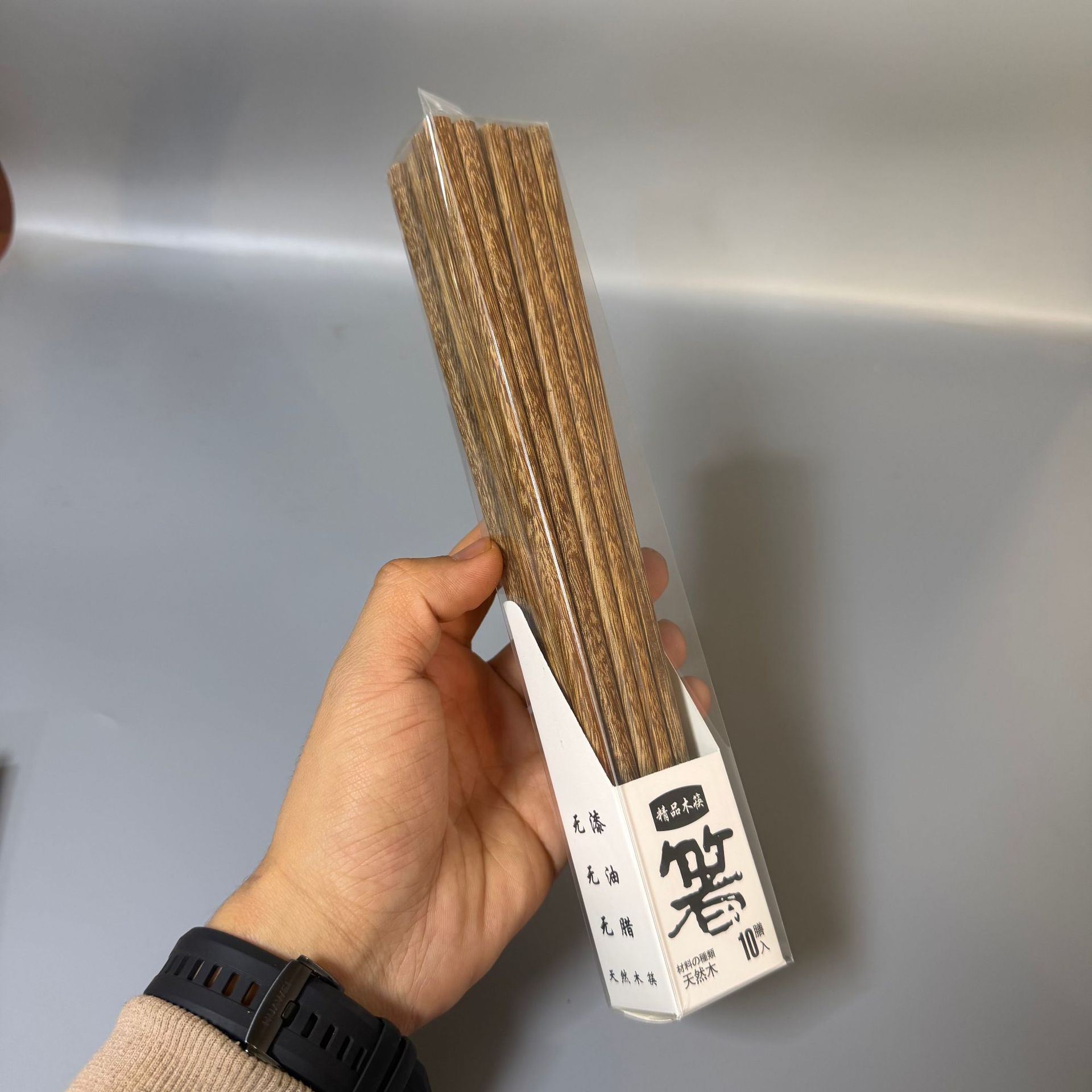 닭날개 나무 0.8 플라스틱 상자 젓가락