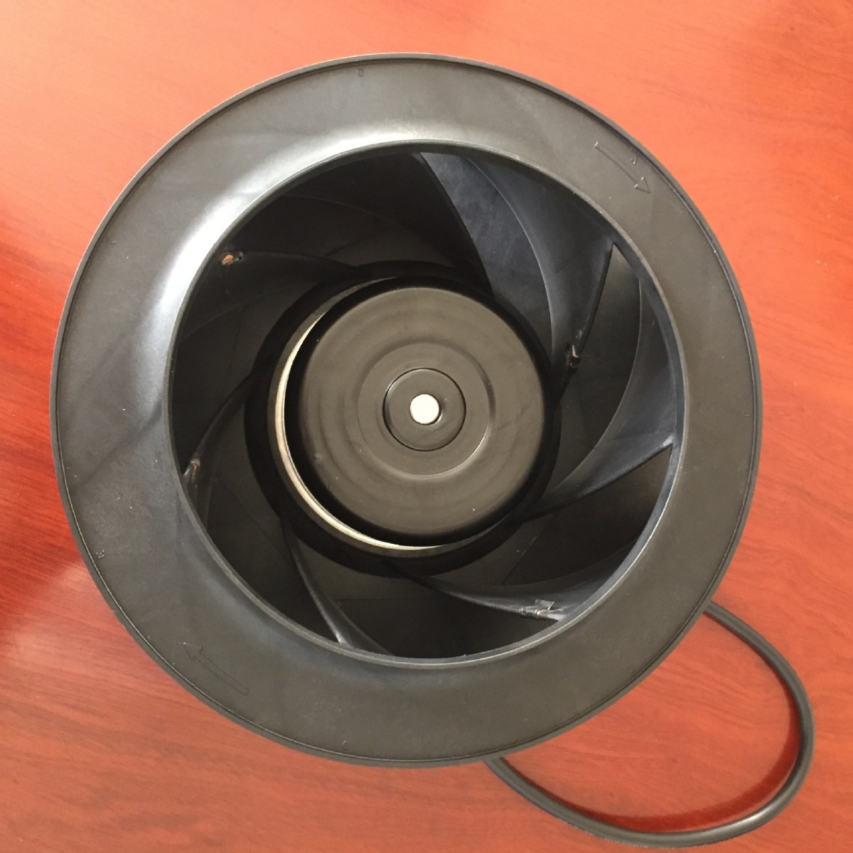 12V24V48V直流无刷涡流后倾式离心风机225mm低噪音防水风机批发厂