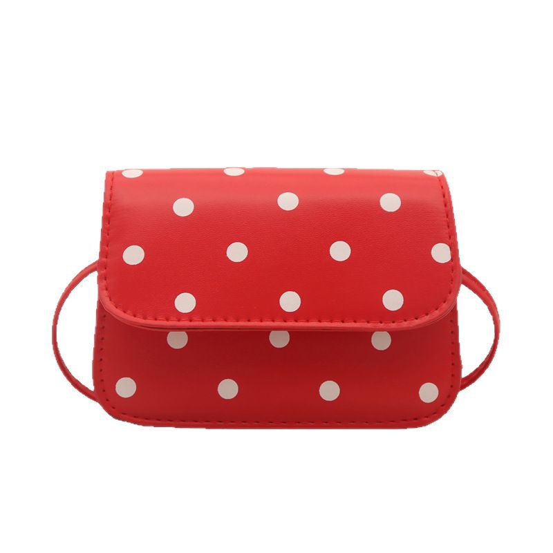 2025 primavera nuevo estilo estilo estilo extranjero simple mochila puede amar la bolsa de princesa de color ondulado punto de cambio bolsa pequeña