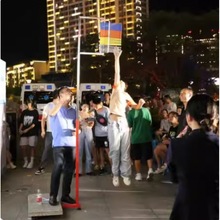 摸高杆纵跳成人弹跳训练器材公务员体测摸高器篮球跳高测试摸高架