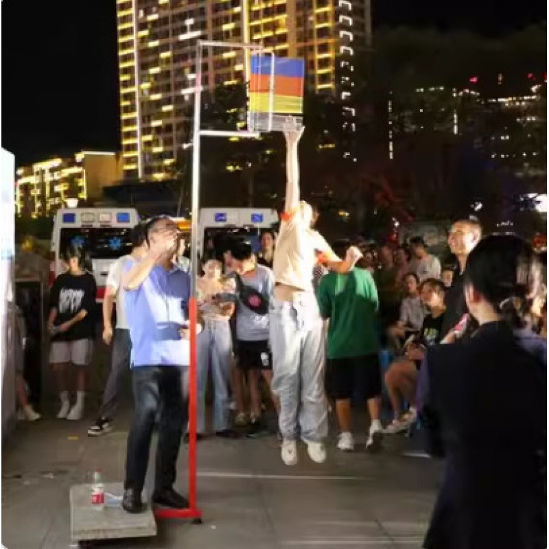 摸高杆纵跳成人弹跳训练器材公务员体测摸高器篮球跳高测试摸高架