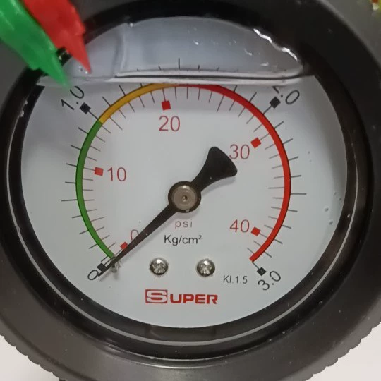 Тайваньский Пластиковый Манометр super3kg40psi чашка для воды чай Бесплатная доставка счет-фактура